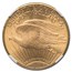 1911-S $20 Saint-Gaudens Gold Double Eagle MS-66 NGC