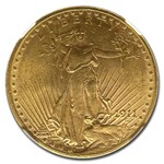 1911-S $20 St Gaudens Gold Double Eagle MS-61 NGC
