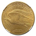 1911-S $20 St Gaudens Gold Double Eagle MS-61 NGC