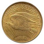 1911-S $20 St Gaudens Gold Double Eagle MS-62 NGC