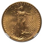 1911-S $20 St Gaudens Gold Double Eagle MS-64 NGC