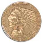 1911-S $5 Indian Gold Half Eagle MS-61 PCGS