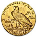 1911-S $5 Indian Gold Half Eagle XF