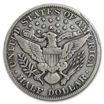 1911-S Barber Half Dollar Fine