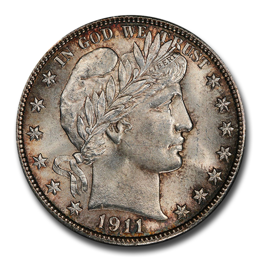 1911 S Barber Half Dollar Value - APMEX