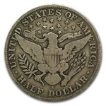 1911-S Barber Half Dollar VG