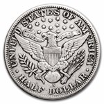 1911-S Barber Half Dollar XF