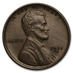 1911-S Lincoln Cent AU