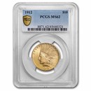 1912 $10 Indian Gold Eagle MS-62 PCGS