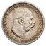 1912-1916 Austrian Empire Silver Crown Franz Joseph I Avg Circ