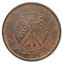 (1912-1949) China Republic Copper 20 Cash VF