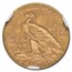 1912 $2.50 Indian Gold Quarter Eagle MS-62 NGC