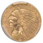 1912 $2.50 Indian Gold Quarter Eagle MS-62 PCGS