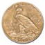 1912 $2.50 Indian Gold Quarter Eagle MS-62 PCGS