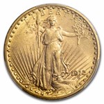 1912 $20 St Gaudens Gold Double Eagle MS-62 PCGS