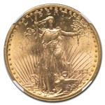 1912 $20 St Gaudens Gold Double Eagle MS-63 NGC