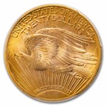 1912 $20 St Gaudens Gold Double Eagle MS-65 PCGS