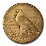 1912 $5 Indian Gold Half Eagle AU