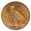 1912 $5 Indian Gold Half Eagle MS-63 NGC