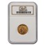 1912 $5 Indian Gold Half Eagle MS-63 NGC