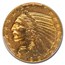 1912 $5 Indian Gold Half Eagle MS-63 PCGS