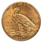 1912 $5 Indian Gold Half Eagle MS-64 PCGS