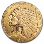 1912 $5 Indian Gold Half Eagle MS-65 PCGS