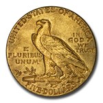 1912 $5 Indian Gold Half Eagle XF