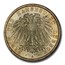 1912-A Germany Silver 3 Mark MS-65 PCGS