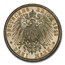 1912-A Germany Silver 3 Mark MS-65 PCGS