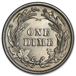 1912 Barber Dime AU