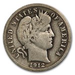 1912 Barber Dime Fine