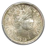 1912 Barber Dime MS-64 PCGS