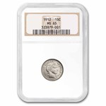 1912 Barber Dime MS-65 NGC
