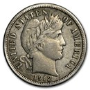 1912 Barber Dime VF
