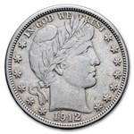 1912 Barber Half Dollar AU