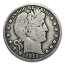 1912 Barber Half Dollar VG