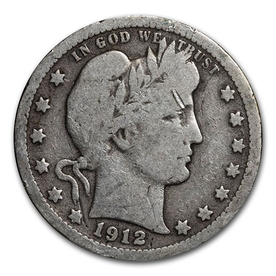 1912 Barber Quarter Good/VG 1912 Barber Quarter Good/VG