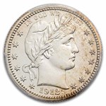 1912 Barber Quarter PR-65 Cameo PCGS