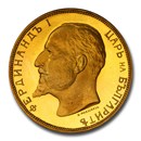1912 Bulgaria Gold 20 Leva Restrike Ferdinand I PR-67 Cameo PCGS 1912 Bulgaria Gold 20 Leva Restrike Ferdinand I PR-67 Cameo PCGS