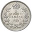 1912 Canada Silver 5 Cents George V BU