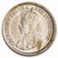 1912 Canada Silver 5 Cents George V BU