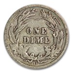 1912-D Barber Dime Fine