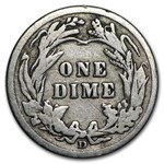 1912-D Barber Dime Good/VG