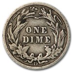 1912-D Barber Dime VF