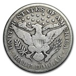 1912-D Barber Half Dollar VG