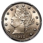 1912-D Liberty Head V Nickel MS-65 PCGS