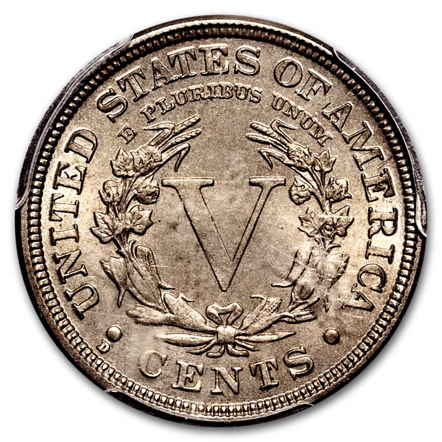 Buy 1912-D Liberty Head V Nickel MS-65 PCGS | APMEX