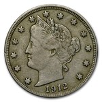 1912-D Liberty Head V Nickel VF