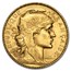1912 France Gold 20 Francs Rooster BU
